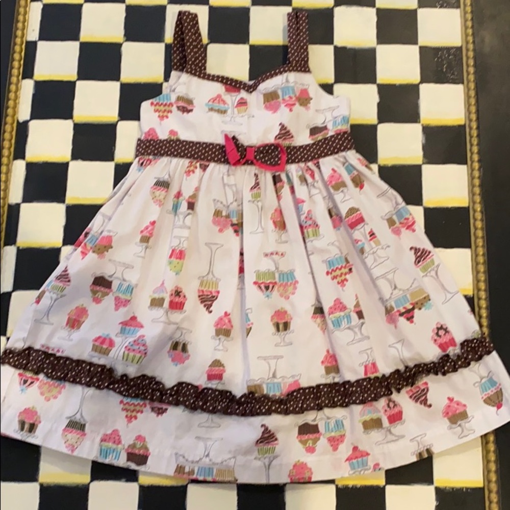 Girls Cupcake Summer Dress